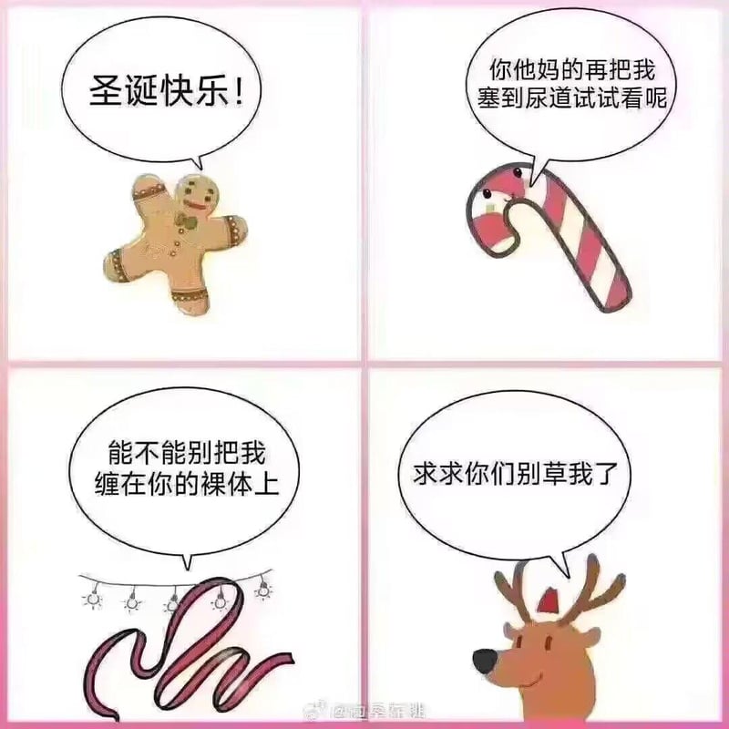 圣诞传统形象