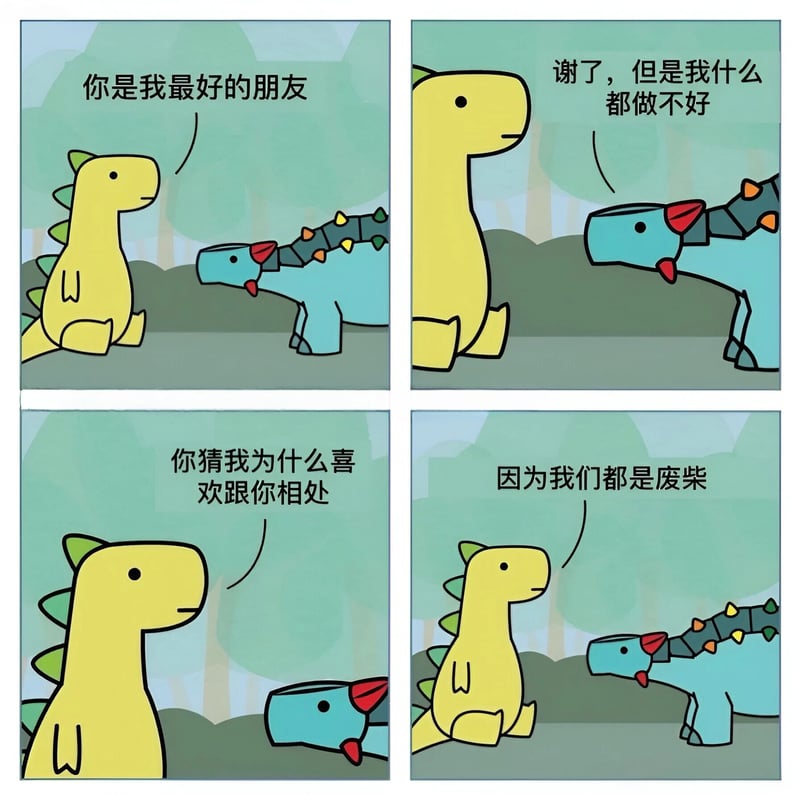 蓝色恐龙