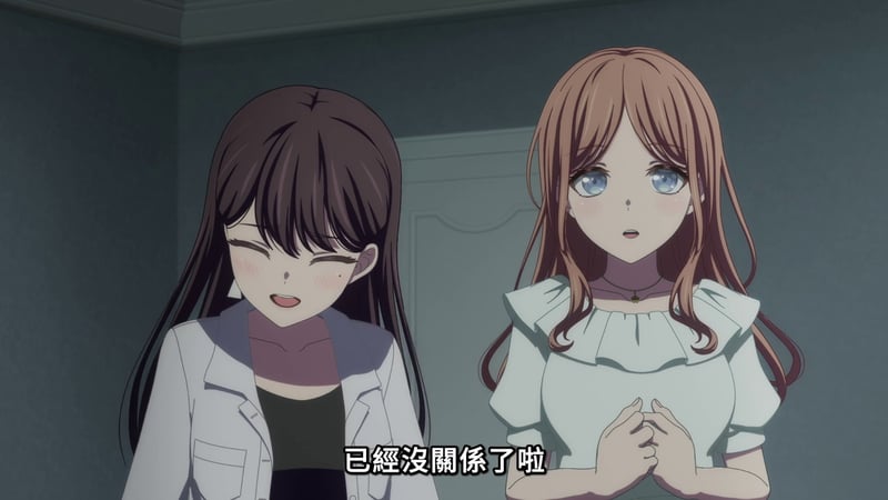 MyGO! 动画场景 - 两个女孩的互动