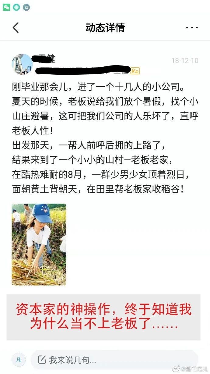 小公司员工