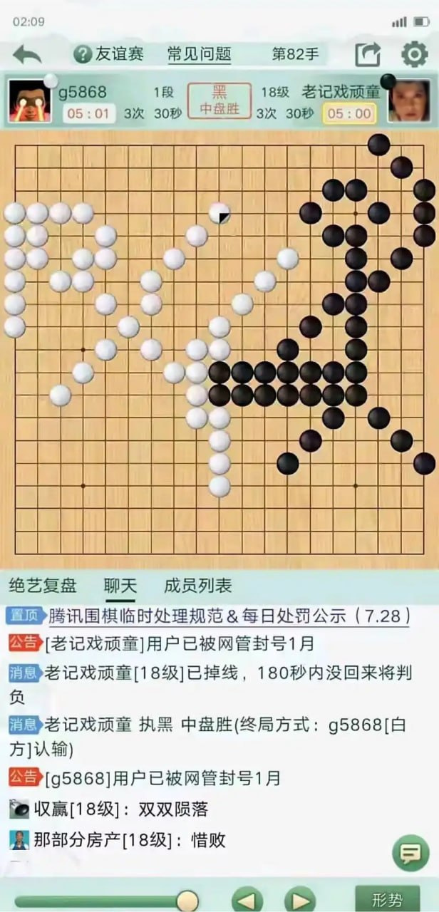 腾讯围棋对局用户
