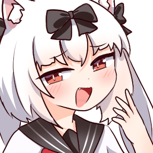 白发猫耳少女