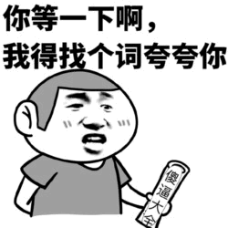 找成语夸人的卡通梗图