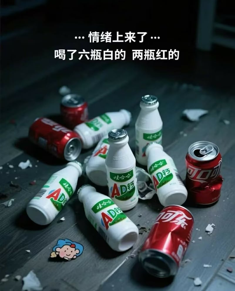 娃哈哈AD钙奶