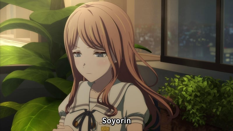 MyGO! 角色 Soyorin 窗边场景