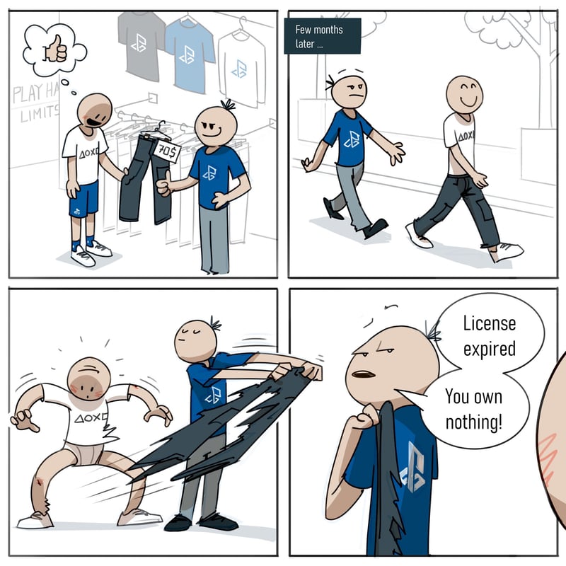 该原创讽刺漫画