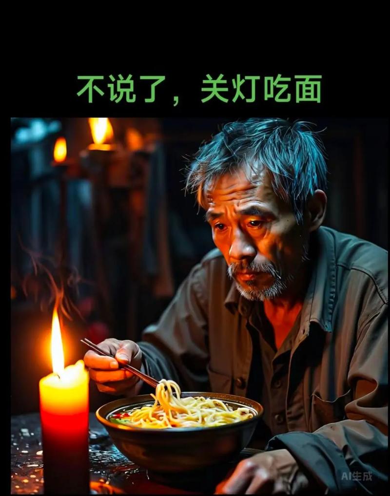 关灯吃面