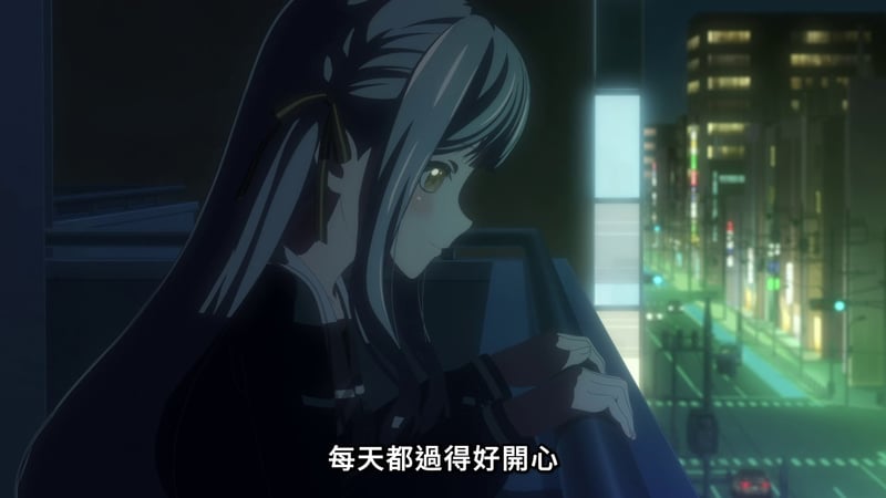 MyGO! 角色夜晚眺望城市场景