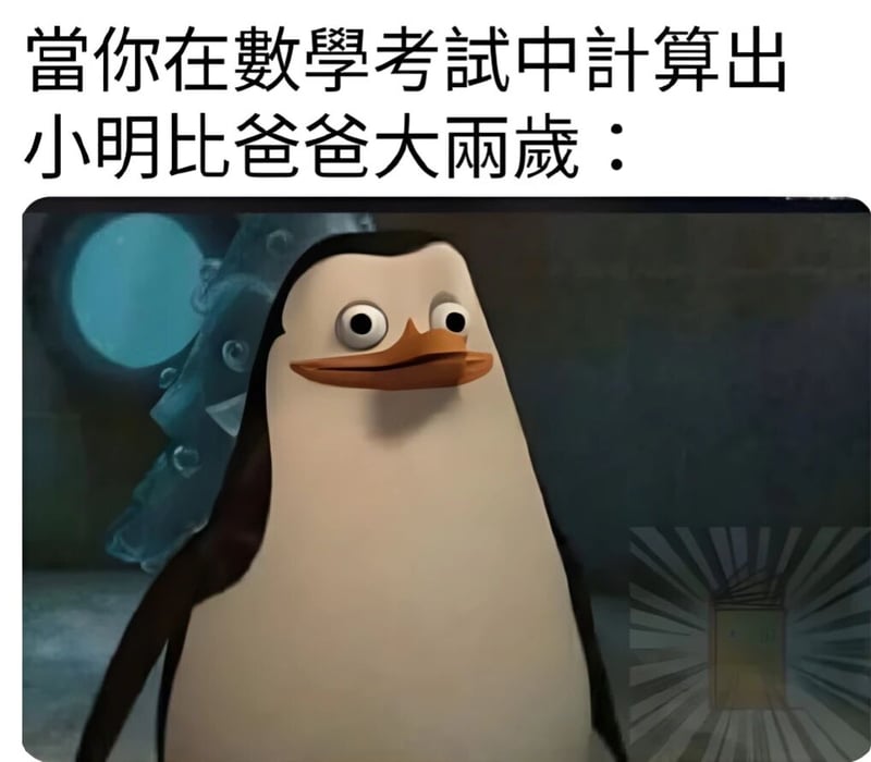 马达加斯加的企鹅