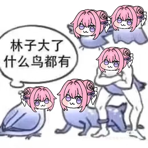 Doro表情包：林子大了什么鸟都有