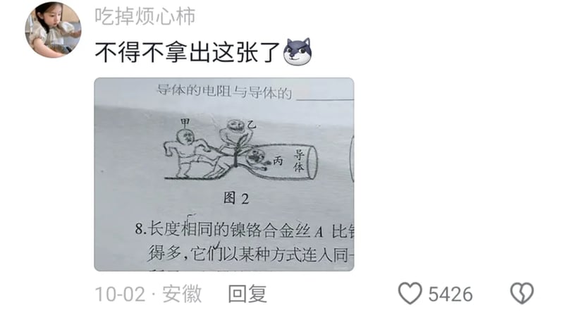 中学物理教材插图